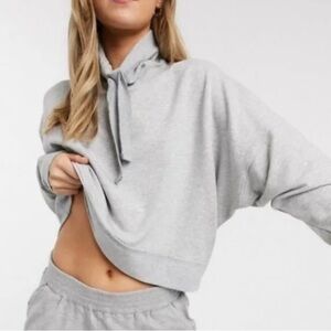 FP MOVEMENT by FREE PEOPLE NWOT Lara Pullover in Heather Gray